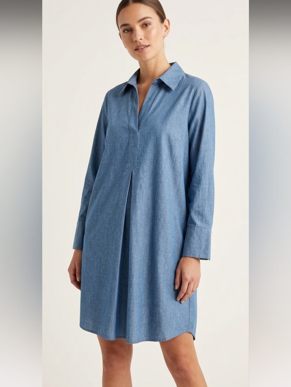 Kal Rieman Kathy Dress Blue Denim Size M
